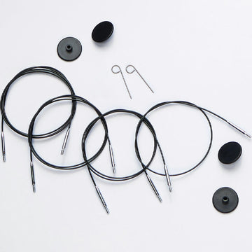 KnitPro - Wire 40-150 cm drejbar