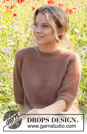 Nougat Dreams - strikket i 2 tråde kid silk
