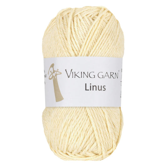Viking Garn Linus 140 - Lys Gul