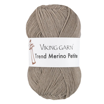 Viking garn Trend Merino Petite - 397 Beige meleret