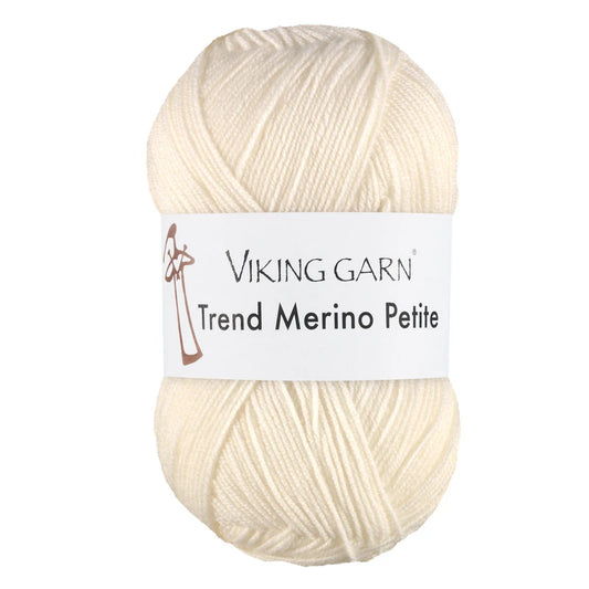 Viking garn Trend Merino Petite - 302 Creme