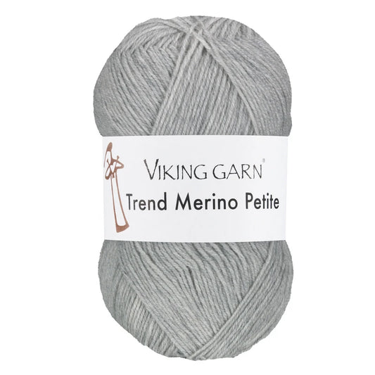 Viking garn Trend Merino Petite - 313 Lys grå