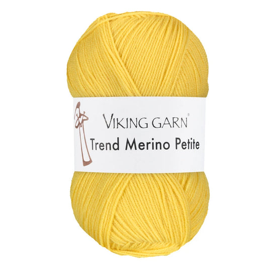 Viking garn Trend Merino Petite - 340 Gul