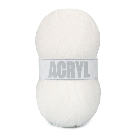 BUMBO Acryl 150g - Hvid