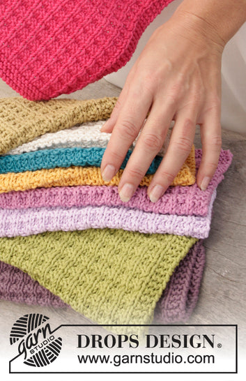 Waffle Love - strikket i cotton light