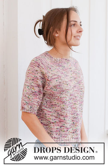 Memories of Provence Tee - strikket i fabel