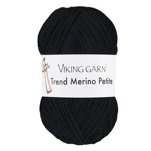 Viking garn Trend Merino Petite - 303 Sort