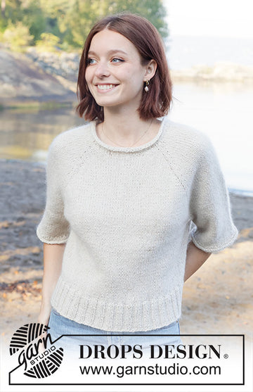 Misty Hill - strikket i soft tweed & kid silk
