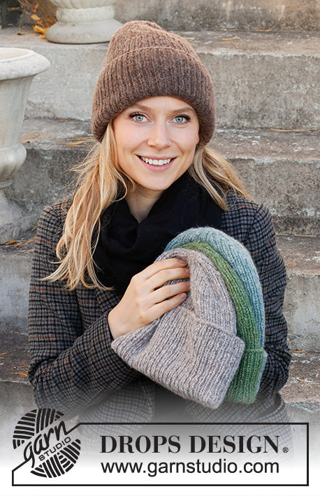 Drops strikkekit Winter Smiles Hat