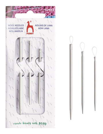 Uldnåle - 3stk