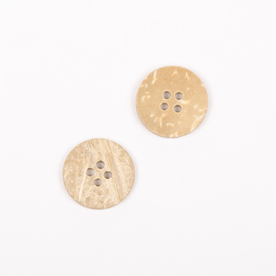 Knapper Bleget kokosnød no 803. - 20mm