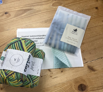 Gavesæt med opskrift.