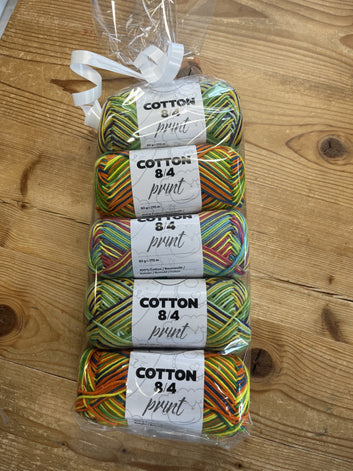 Garn gave Bomuld 8/4 print