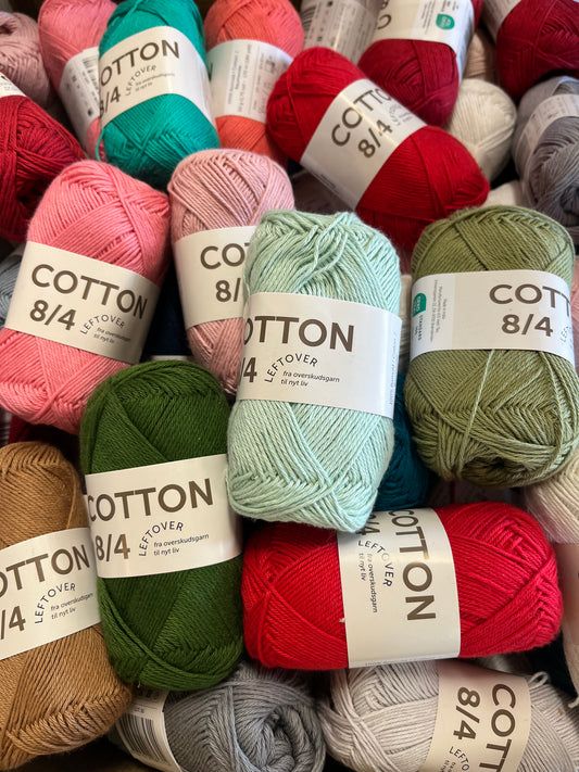 Lykkepose Bomuld 8/4 🧶