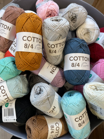 Lykkepose Bomuld 8/4 🧶