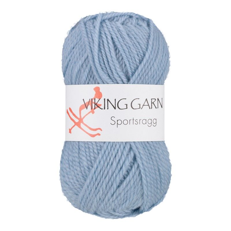 Viking garn Sportsragg - 521 Lys blå