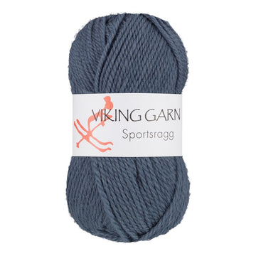 Viking garn Sportsragg - 527 Jeansblå