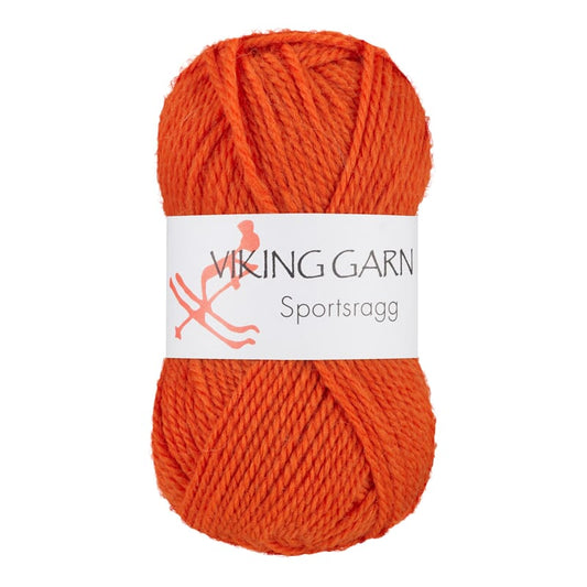 Viking garn Sportsragg - 551 Orange