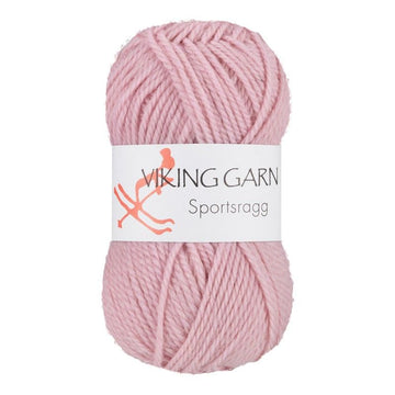 Viking garn Sportsragg - 574 Lys rosa