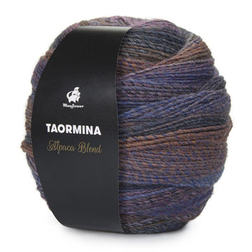 Mayflower Taormina - 007  Lavendel/Jeansblå/Rosa/Kobber