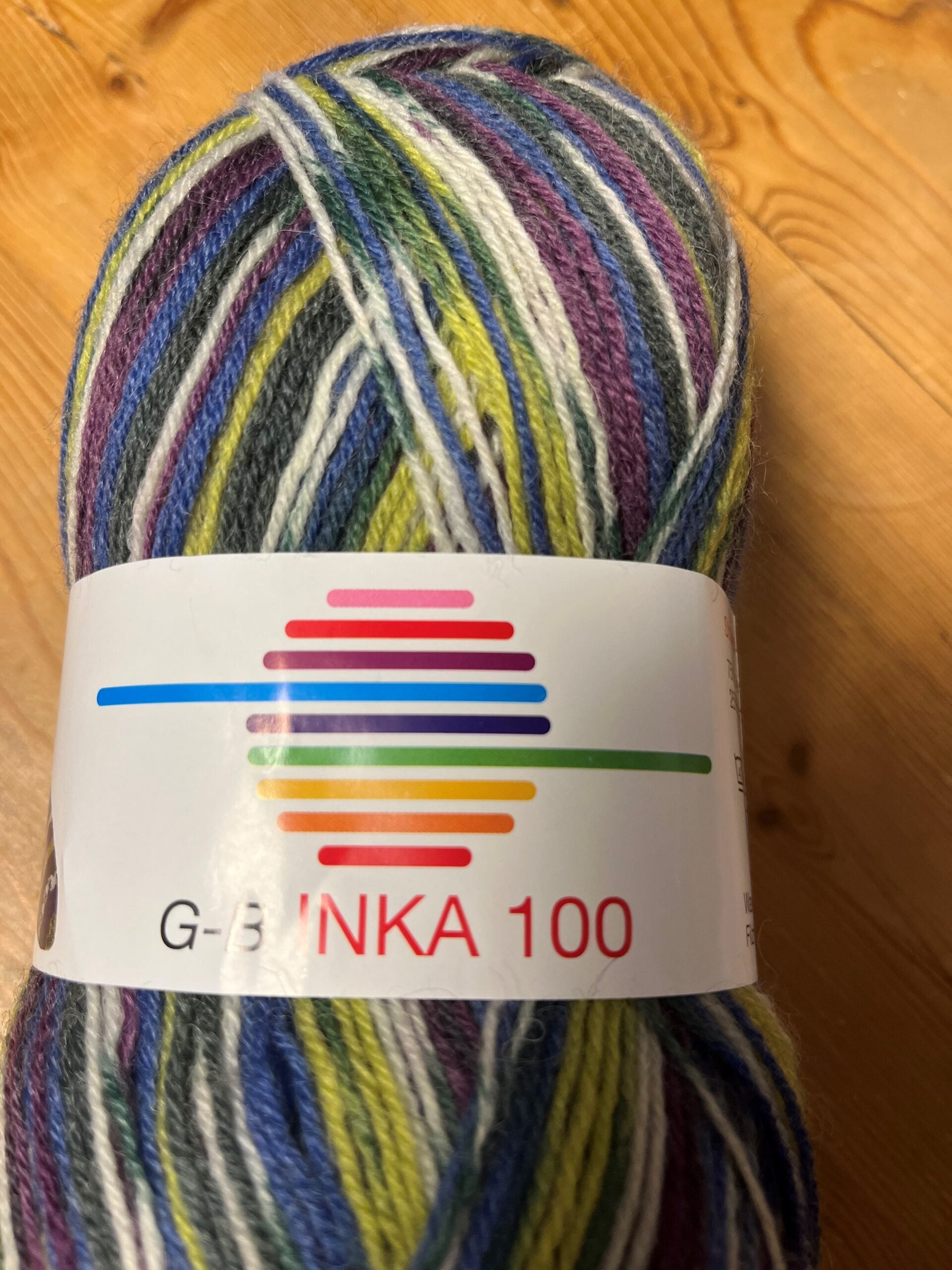 G-B Inka 100 - Strømpegarn 113
