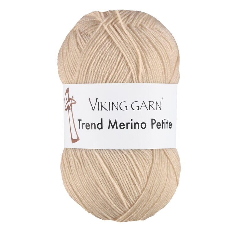 Viking garn Trend Merino Petite - 311 Lys beige