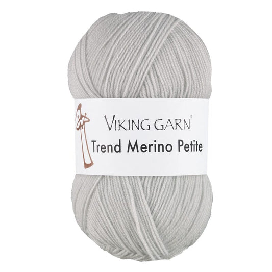 Viking garn Trend Merino Petite - 321 Lys gråblå