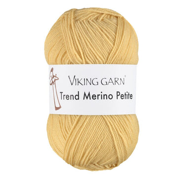 Viking garn Trend Merino Petite - 344 Lys gul