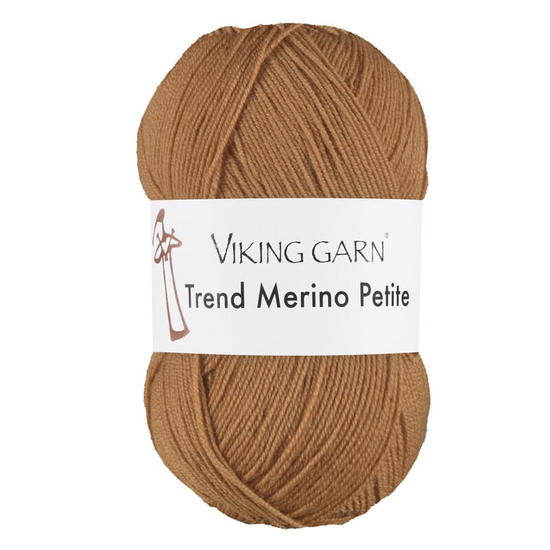 Viking garn Trend Merino Petite - 353 Cognac