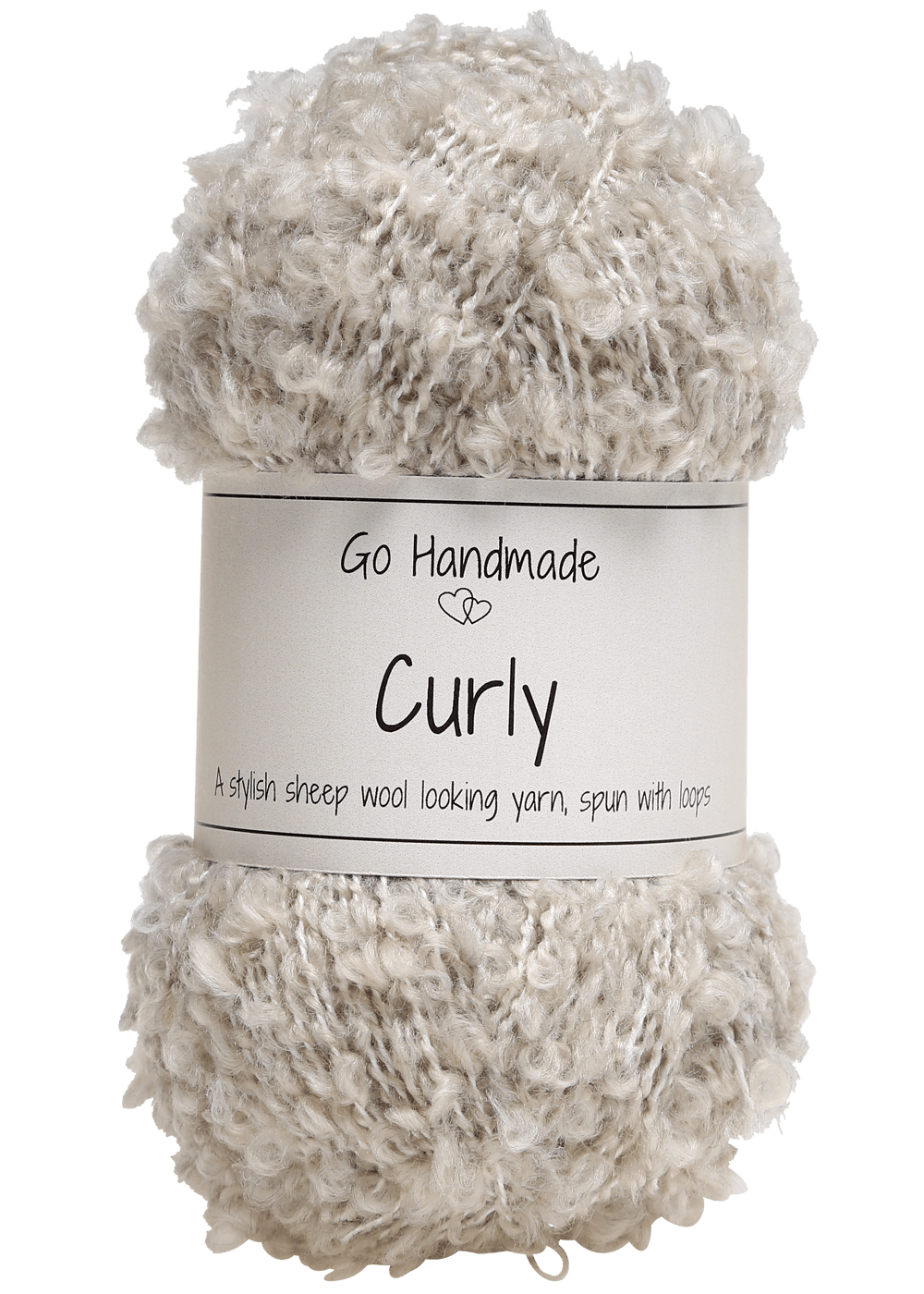 Go Handmade Curly - Light grey