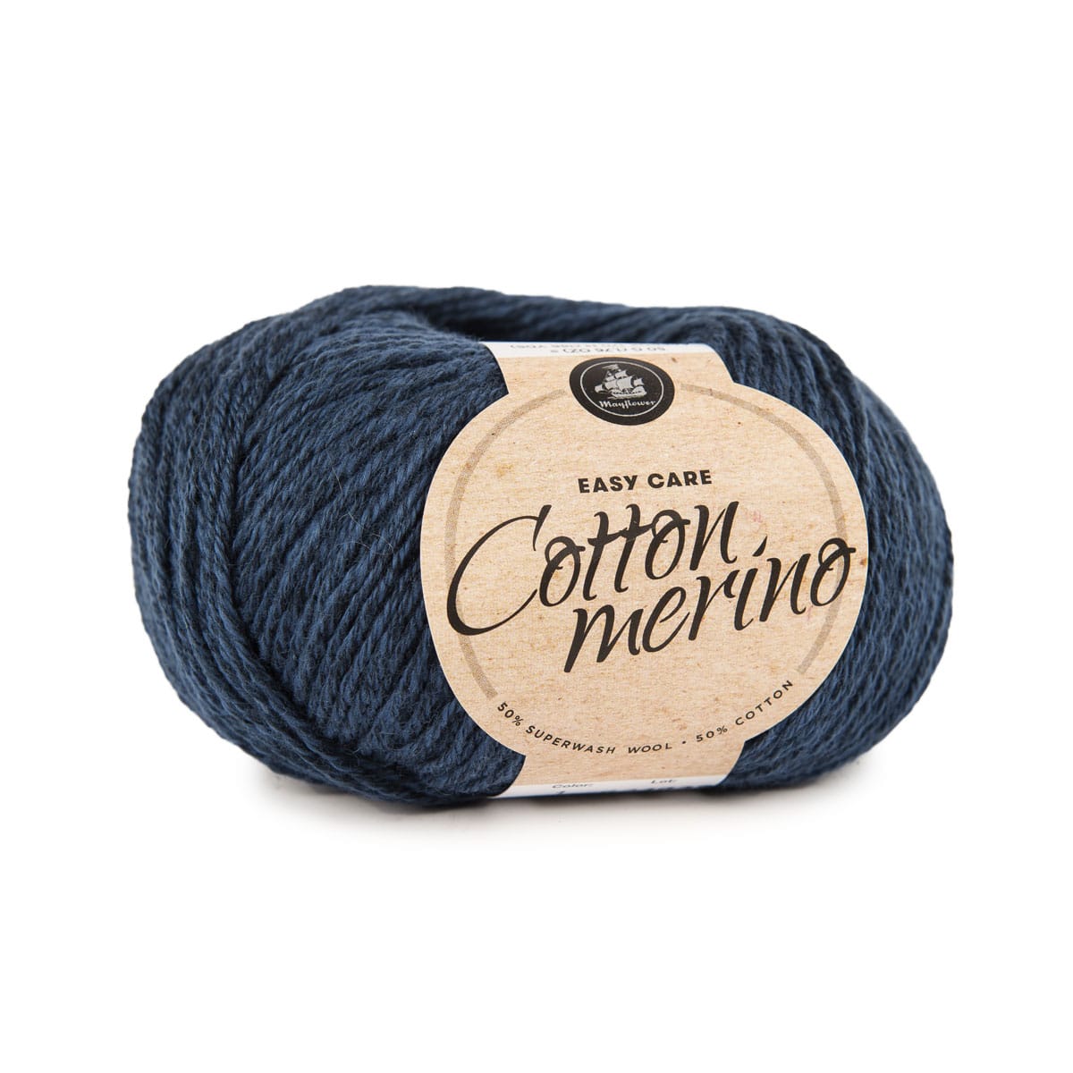 Mayflower Cotton Merino - 1 Midnatsblå