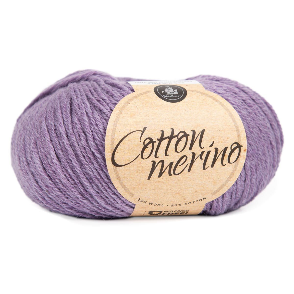 Mayflower Cotton Merino - 035 Lilla dis