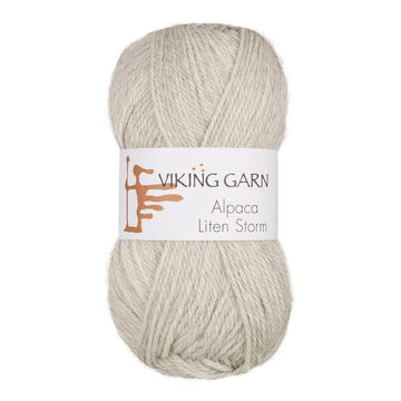 Viking garn Alpaca Liten Storm - Perlegrå 712