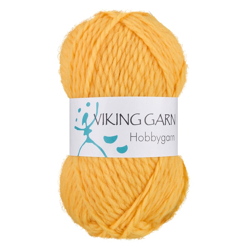 Viking garn Hobbygarn - 946 Gul