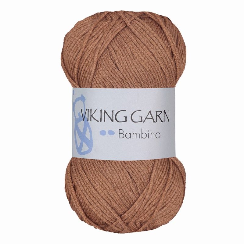 Viking garn Bambino - Lys brun 409