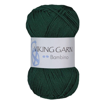 Viking garn Bambino - Mørk grøn 433