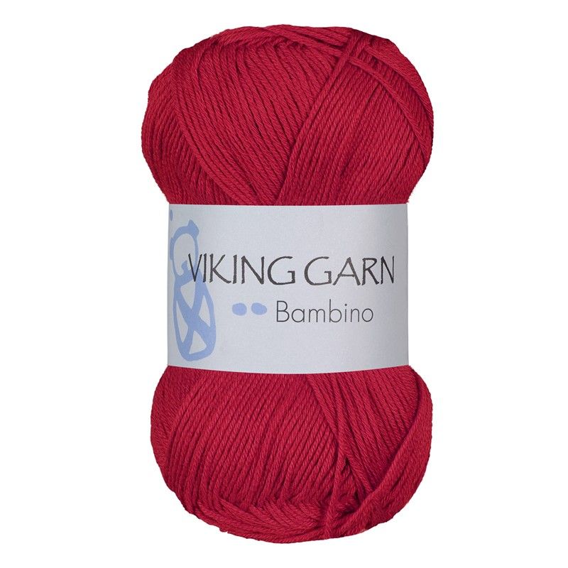 Viking garn Bambino - Rød 450