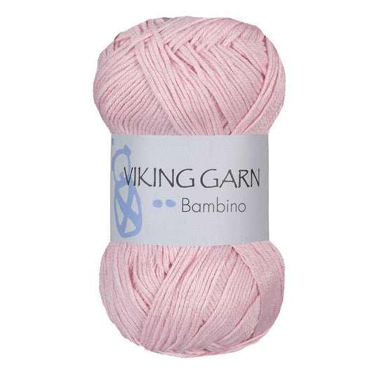 Viking garn Bambino - Lys rosa 465