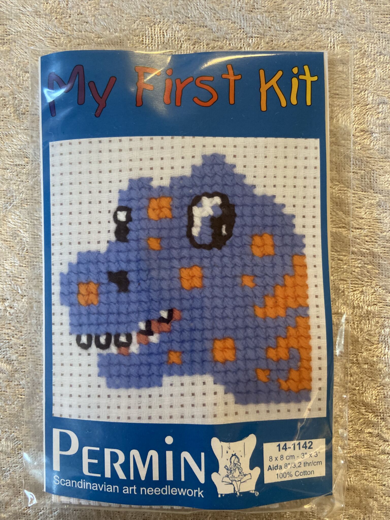 Permin garn My first kit - Dino