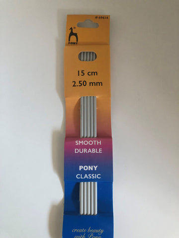 Pony - Strømpepinde 2,50