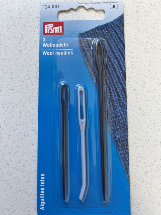 Prym Uldnåle Plastik 3 stk